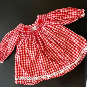 Eliza James Kids Smocked Valentine’s Day dress